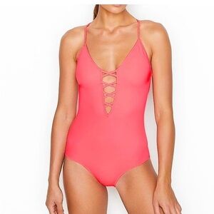 Victoria’s Secret One-Piece Swimsuit – Size XL – Pink